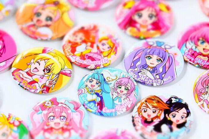 プリキュアオールスターズ 缶バッジセット 本 ： オンライン書店